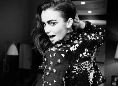 Lily Collins - 'Getting Ready for the MET' by Pablo Frisk