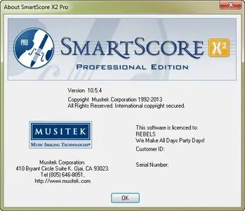 Musitek SmartScore X2 Professional Edition 10.5.4