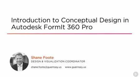 Introduction to Conceptual Design in Autodesk FormIt 360 Pro