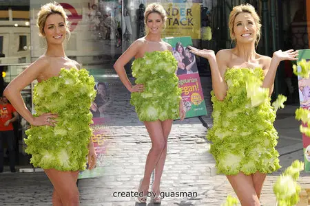 Chantelle Houghton - Launches PETA's New Vegetarian-Vegan Starter Kit March 24, 2011