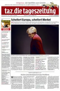 Tageszeitung TAZ vom 30 Juni 2015