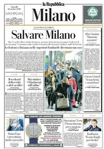 la Repubblica Milano - 22 Ottobre 2020