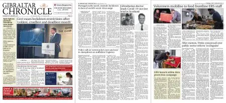 Gibraltar Chronicle – 30 January 2021