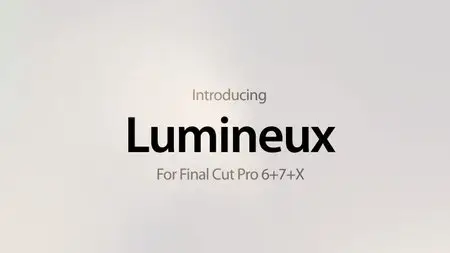 CrumplePop Lumineux Effects for Final Cut
