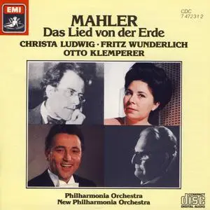 Otto Klemperer, Philharmonia & New Philharmonia Orchestras - Mahler: Das Lied von der Erde (1991)