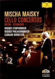 Mischa Maisky, Leonard Bernstein, Wiener Philharmoniker, Wiener Symphoniker - Haydn, Schumann: Cello Concertos (2007/1986)