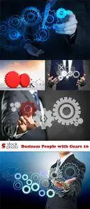 Photos - Business People with Gears 10