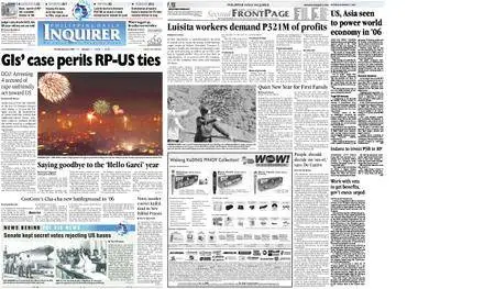 Philippine Daily Inquirer – January 02, 2006