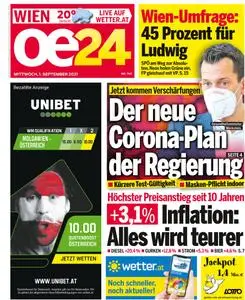 OESTERREICH - 01 September 2021