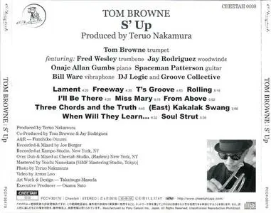 Tom Browne - S' Up (2010) {Cheetah Japan}