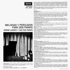 Ronnie Aldrich – Melodía y percussion para dos pianos (1970)