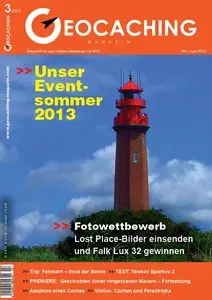 Geocaching Magazin Mai/Juni 03/2013