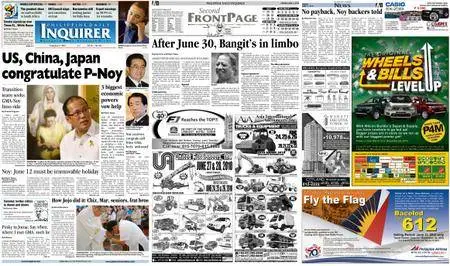 Philippine Daily Inquirer – June 11, 2010