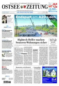 Ostsee Zeitung Wismar - 03. November 2018