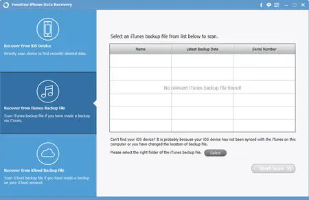 FonePaw iPhone Data Recovery 5.6.0 Multilingual