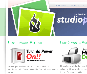 Studio Plazza Joomla Template