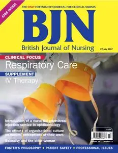 British Journal of Nursing - 27 July 2017