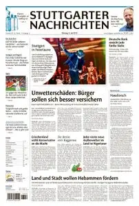 Stuttgarter Nachrichten Blick vom Fernsehturm - 08. Juli 2019