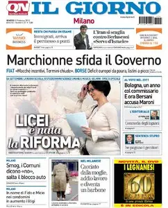 IL GIORNO 05 FEBBRAIO 2010