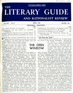 New Humanist - The Literary Guide, April 1946