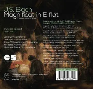 Dunedin Consort, John Butt - Bach: Magnificat & Christmas Cantata (2015) [Official Digital Download 24/96]