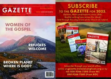 The Church of Ireland Gazette – February 28, 2023