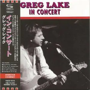 Greg Lake - King Biscuit Flower Hour Presents: Greg Lake in Concert (1995) [Columbia Music Japan, VQCD-10175] Repost