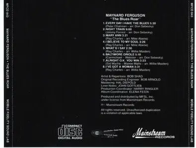 Maynard Ferguson - The Blues Roar MFSL