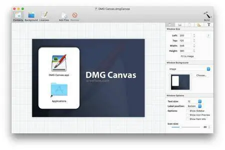 DMG Canvas 2.3.4 Mac OS X