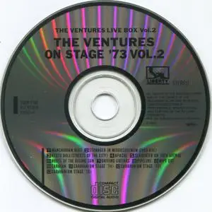 The Ventures - Live Box, Vol. 2 (1992) {4CD Set, Liberty ‎Japan TOCP-7149~52 rec 1971-1973}