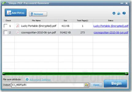 Simpo PDF Password Remover v.1.1.0 Portable