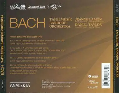 Tafelmusik Baroque Orchestra, Jeanne Lamon - J.S. Bach: Cantatas, Concerto, Suite (2011) (Repost)