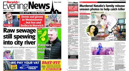 Norwich Evening News – November 18, 2022