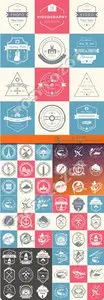 Logos and badges vector 8