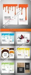 Brochure and banner creative template vector