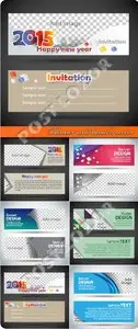 Banner and header vector
