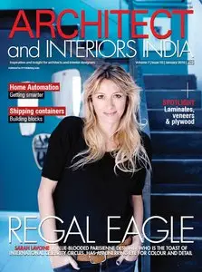 Architect and Interiors India - January 2016