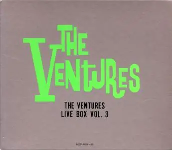 The Ventures - Live Box, Vol. 3 (1993) {4CD Set, Liberty ‎Japan TOCP-7826~29 rec 1974-1975}