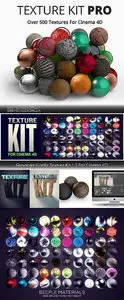 3D Materials - Texture Kit Pro 2.0 for Cinema 4D