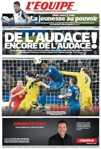 L'Equipe du Dimanche, 17. Novembre 2013