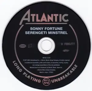 Sonny Fortune - Serengeti Minstrel (1977) {2013 Japan Jazz Best Collection 1000 Series 24bit Remaster WPCR-27370}
