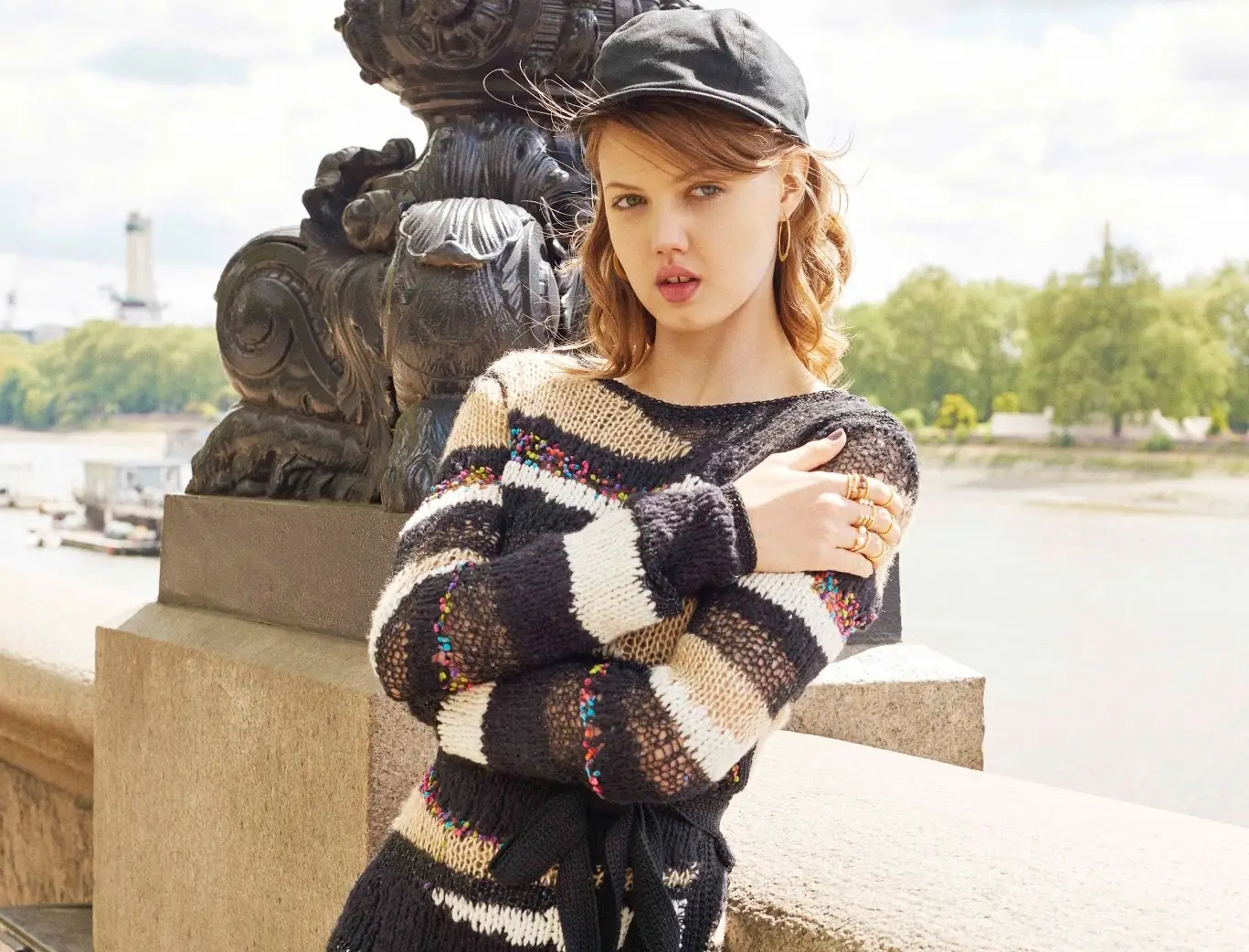 Lindsey Wixson by Tung Walsh for Bergdorf Goodman Fall/Winter 2015