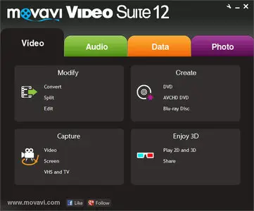 Movavi Video Suite 12.0.0 Multilingual Portable