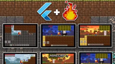 Learn Flutter And Flame By Building Minecraft!