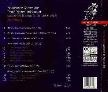 Nederlands Kamerkoor, Peter Dijkstra - J.S. Bach: Motets BWV 225-230 (2008) (Repost)