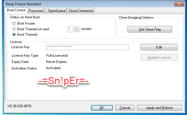Faronics Deep Freeze Standard 8.38.020.4676