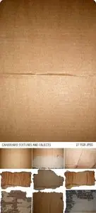 Cardboard Textures and Objects