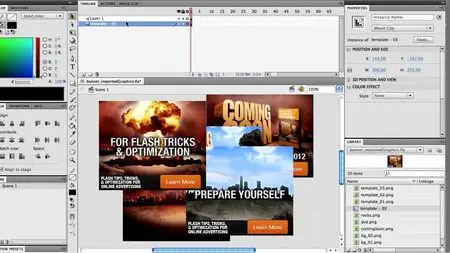 Creative Development: Building Attractive Banner Ads in Flash and Photoshop
