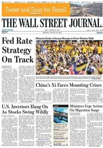 The Wall Street Journal Europe - Monday, 31 August 2015