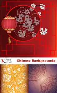 Vectors - Chinese Backgrounds 2